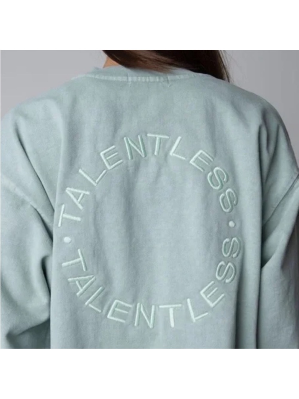 Talentless Cotton Crewneck Sweatshirt